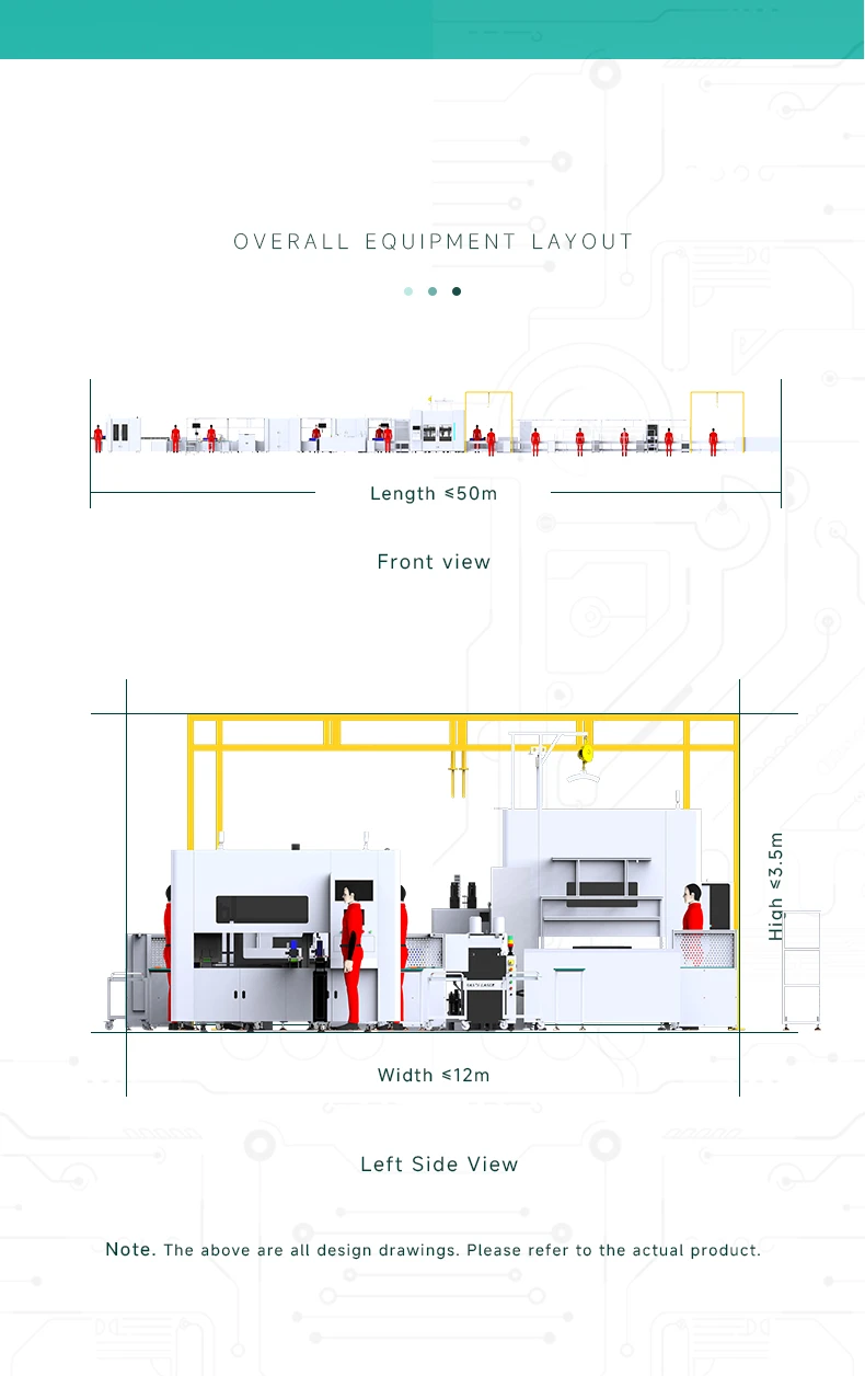 사각 쉘 리튬 배터리 가정용 에너지 저장 모듈 팩 반자동 생산 라인, 대형 셀 에너지 저장 배터리 모듈 조립 라인4번째 사진