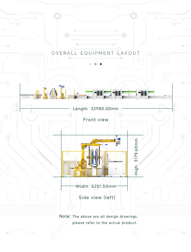 Square shell lithium battery industrial and commercial energy storage module PACK automatic production line, square shell battery pack production lineThe 4th one