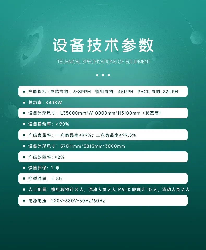 方壳锂电池工商业储能模组PACK半自动生产线 方壳电池pack生产线第5张