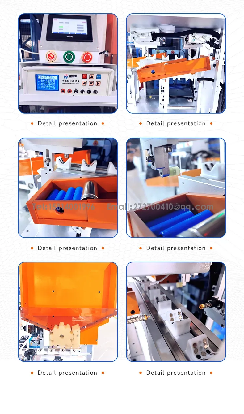 사일로가 있는 실린더 배터리 Eol 종합 테스트 장치 단일 원통형 배터리 테스트 장비10번째 사진